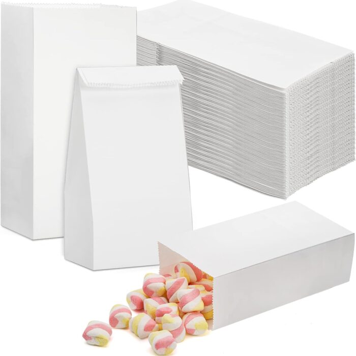 500GM V-Bottom Paper Bags (Pack of 100)
