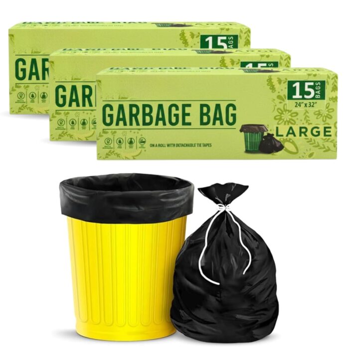 24 x 32 Large Garbage bags (3 Boxes)